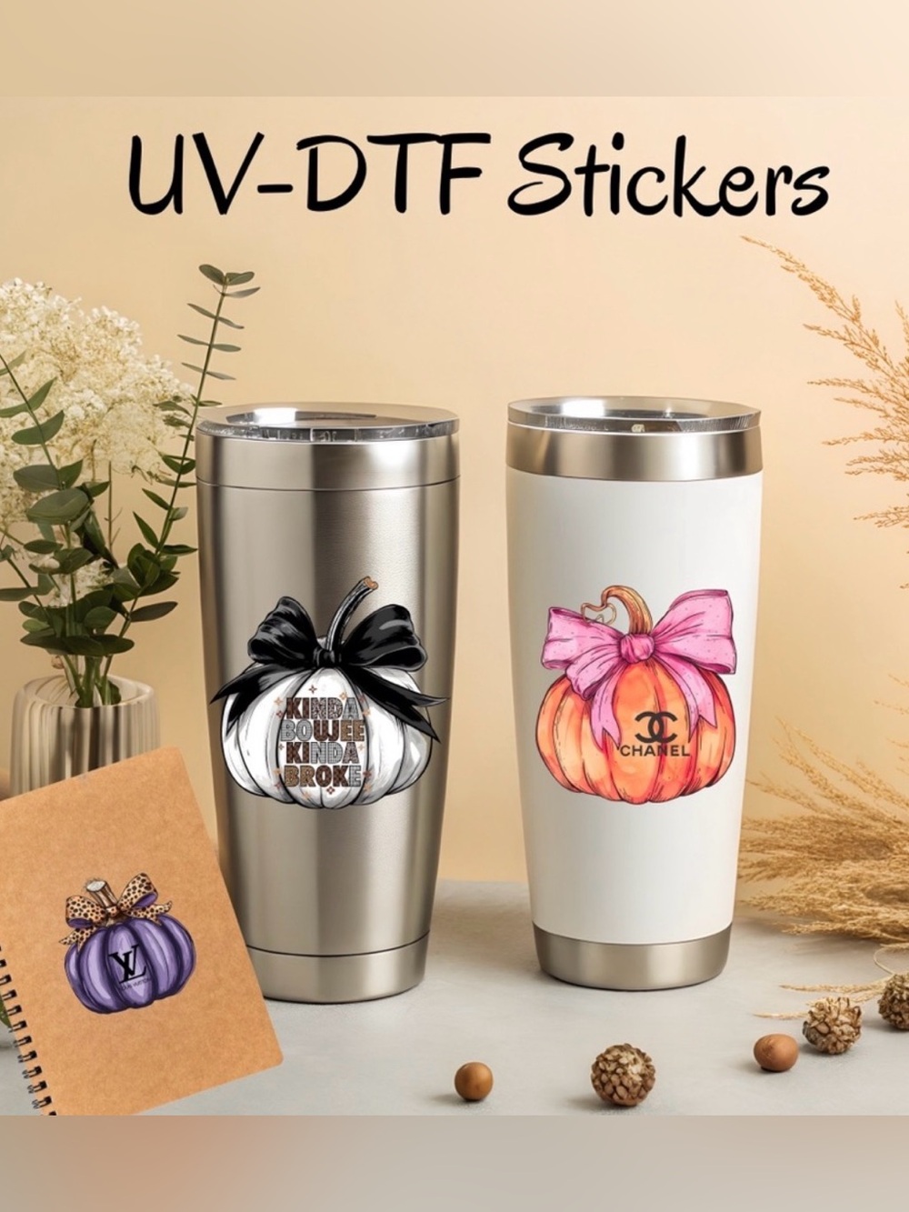 FCollection Decorative UV-DTF Stickers - Picture 10 of 16